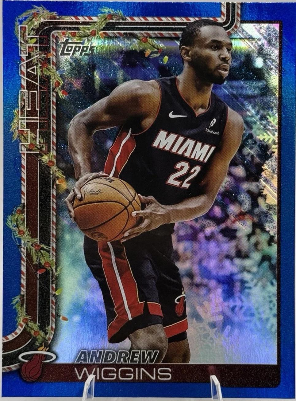 Andrew Wiggins [Blue Metallic Glitter] #H62