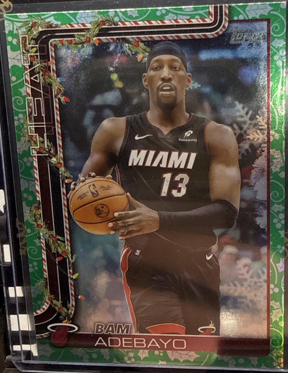 Bam Adebayo [Stocking Stuffer Metallic Holly SSP] #H60