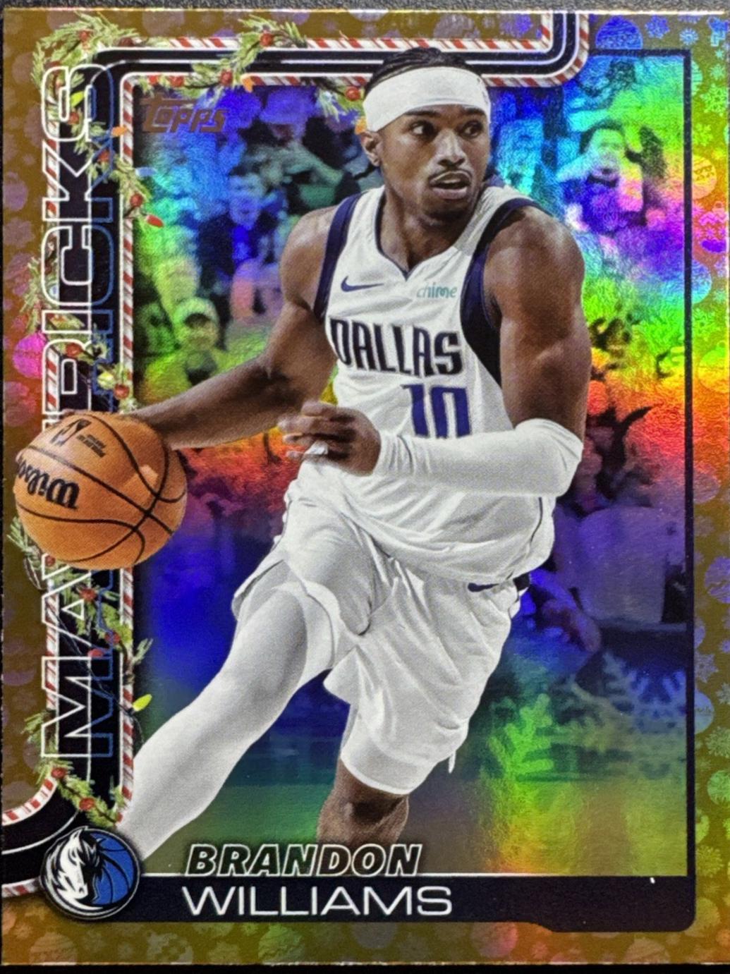 Brandon Williams [Stocking Stuffer Metallic Ornament SSP] #H138