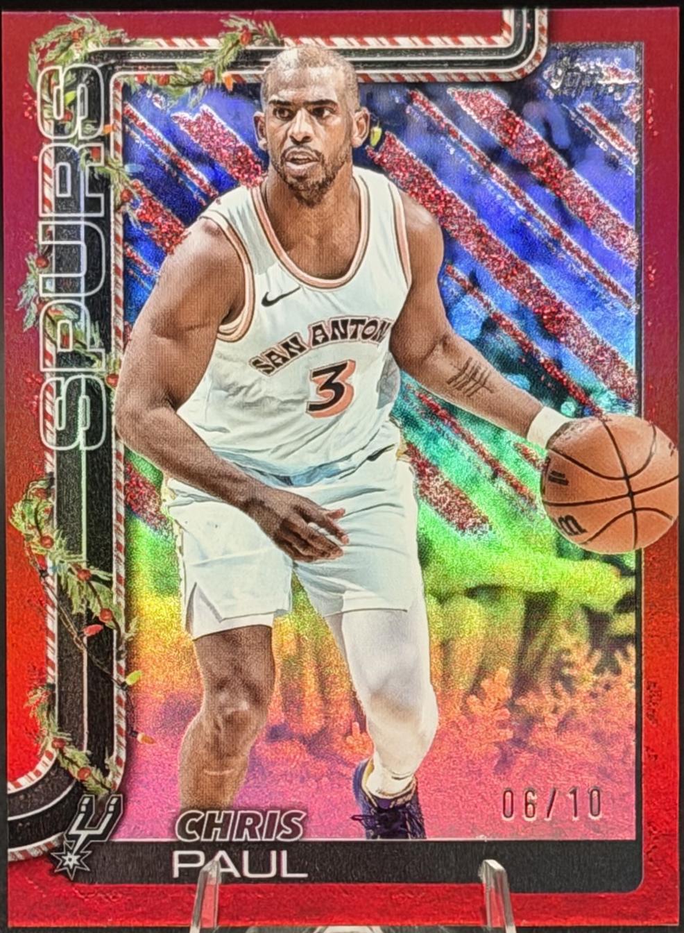 Chris Paul [Red Metallic Glitter] #H159
