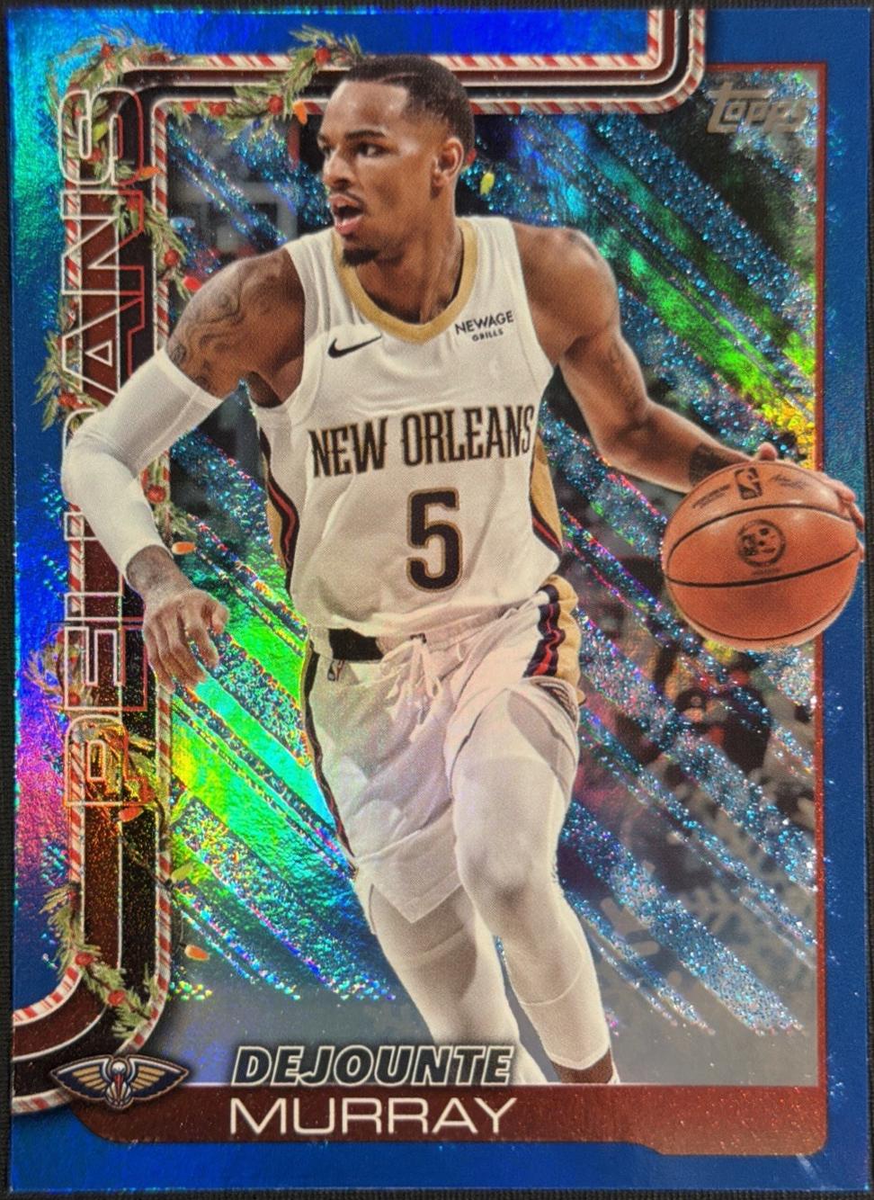 Dejounte Murray [Blue Metallic Glitter] #H154