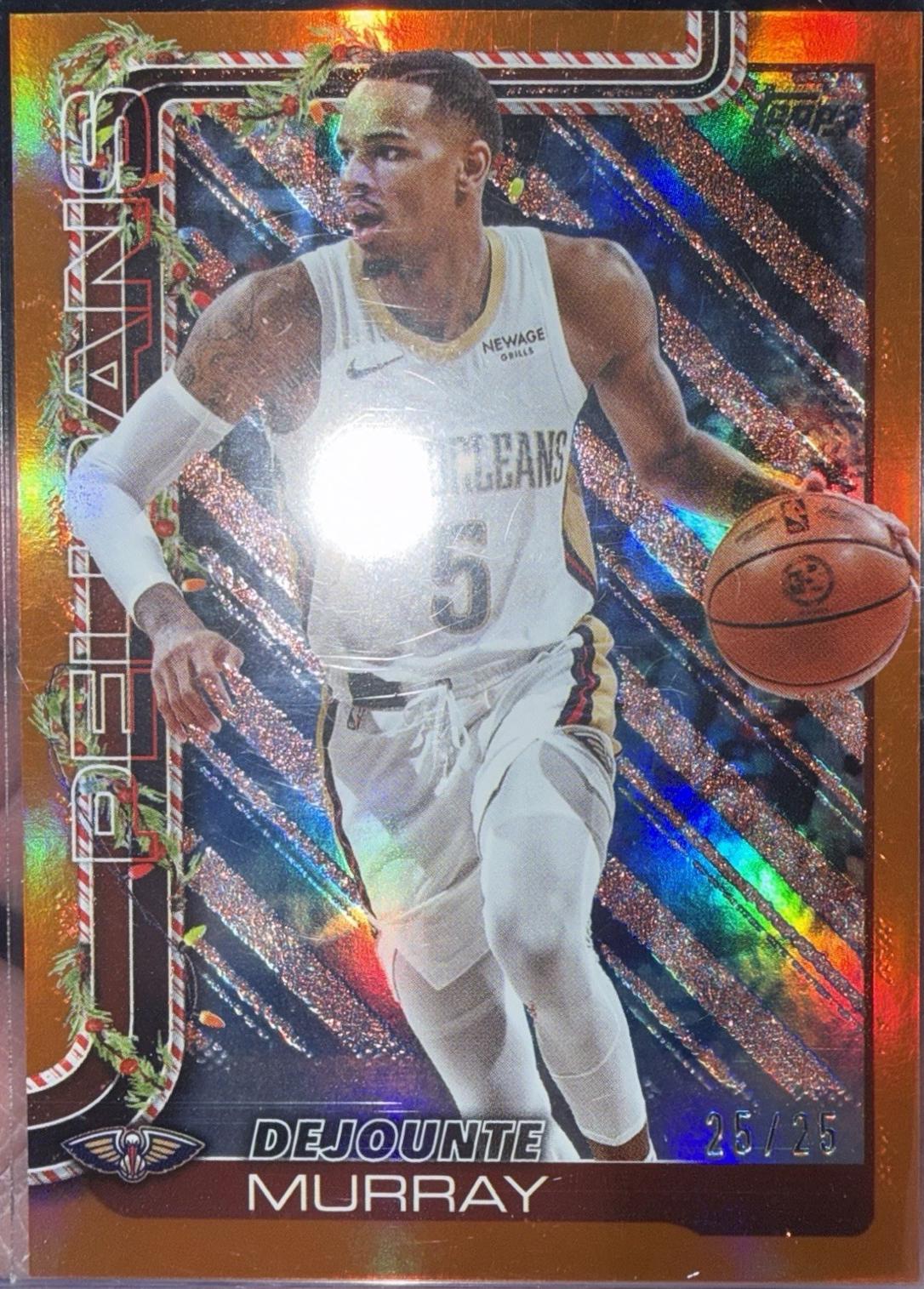 Dejounte Murray [Orange Metallic Glitter] #H154