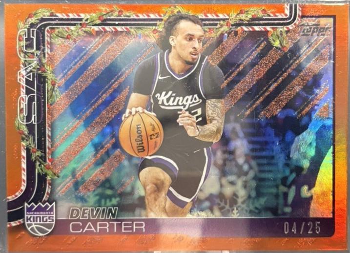 Devin Carter [Orange Metallic Glitter] #H132