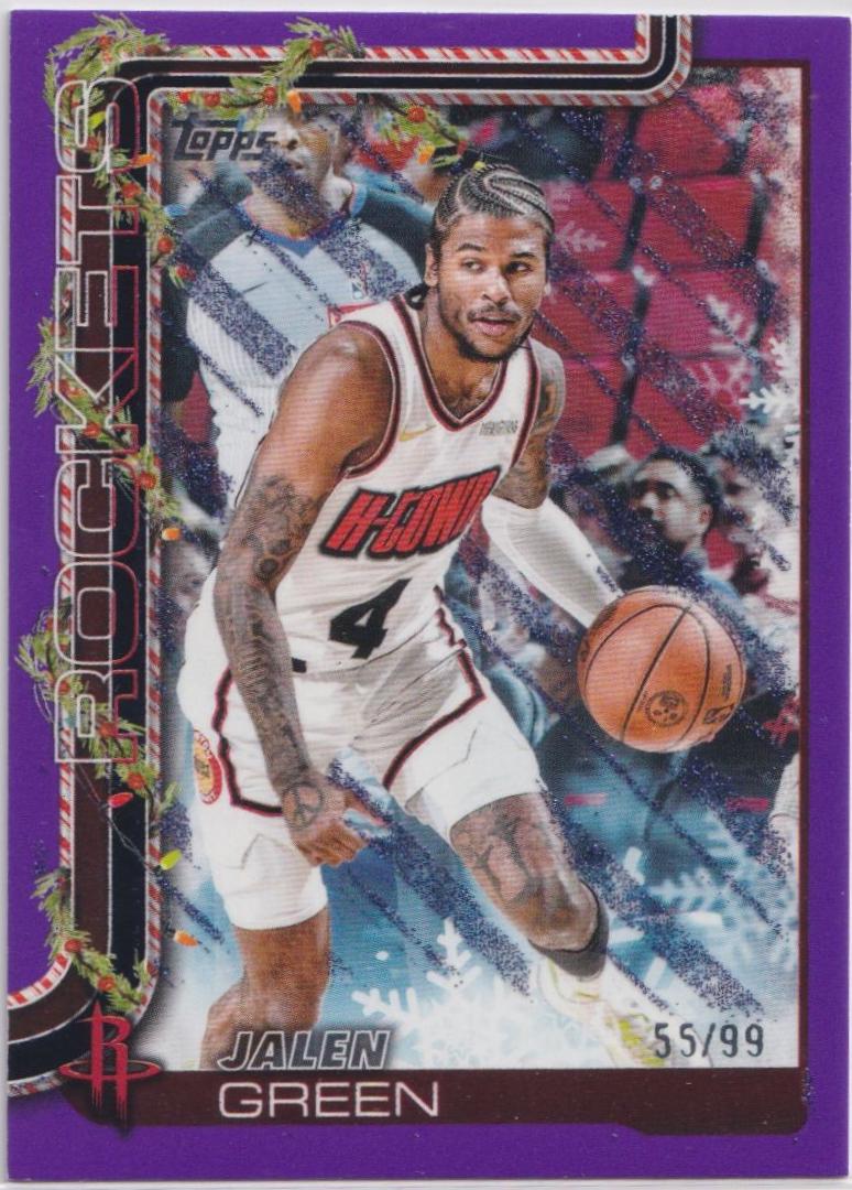 Jalen Green [Purple Metallic Glitter] #H140