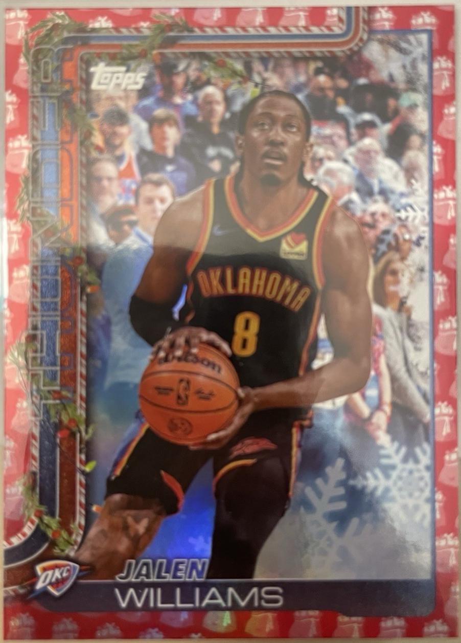 Jalen Williams [Stocking Stuffer Metallic Santa Bag SSP] #H91