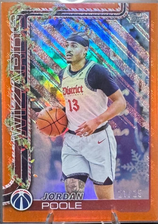 Jordan Poole [Orange Metallic Glitter] #H73