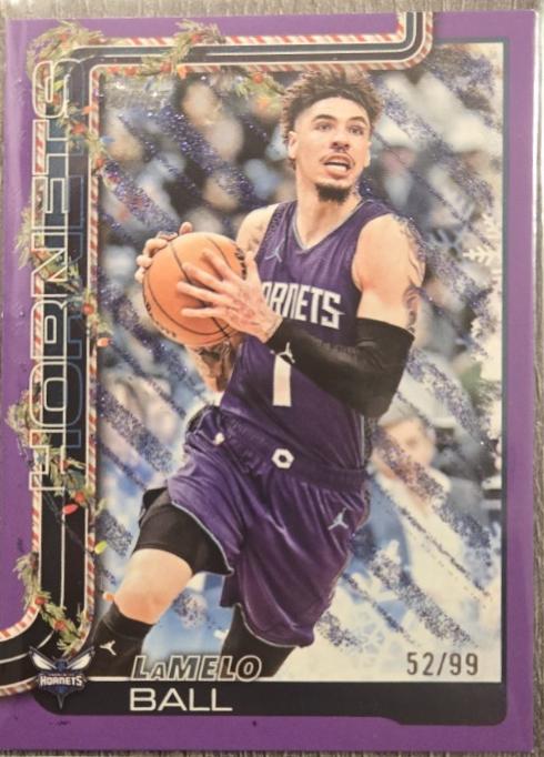 LaMelo Ball [Purple Metallic Glitter] #H53