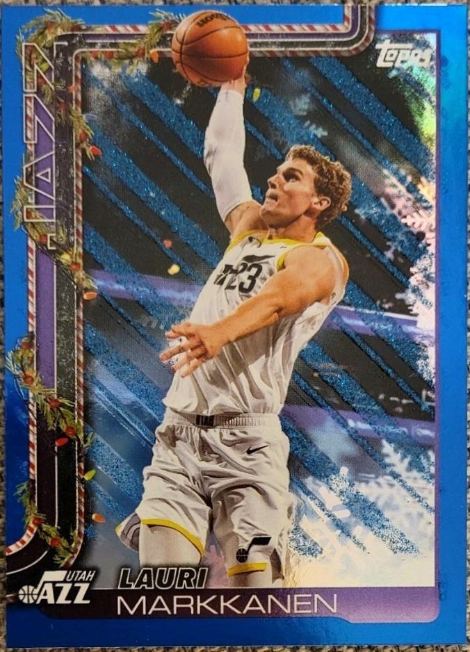 Lauri Markkanen [Blue Metallic Glitter] #H101