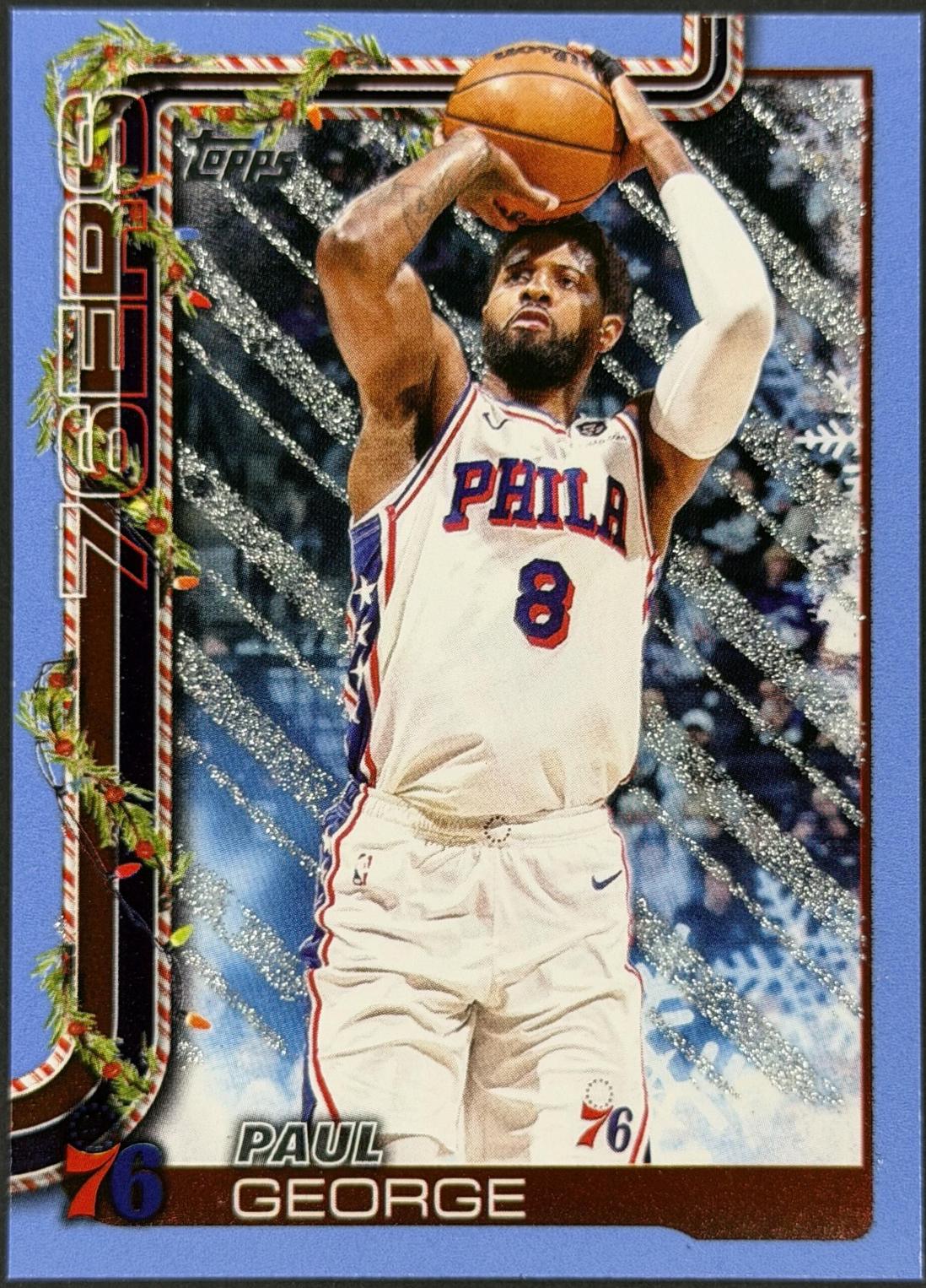 Paul George [Light Blue White Glitter] #H19