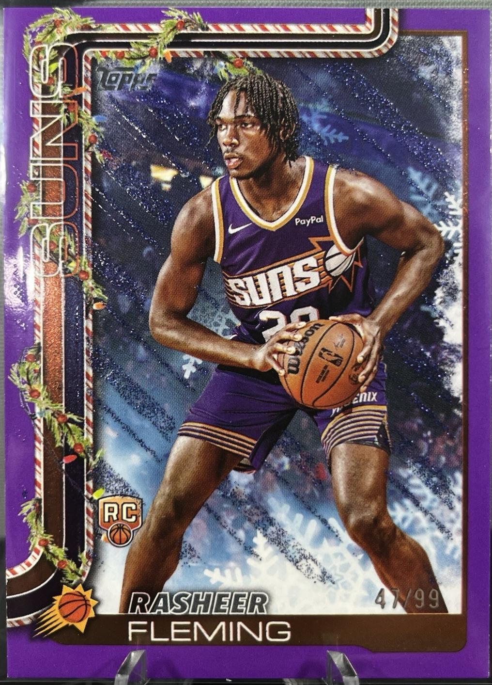 Rasheer Fleming [Purple Metallic Glitter] #H191