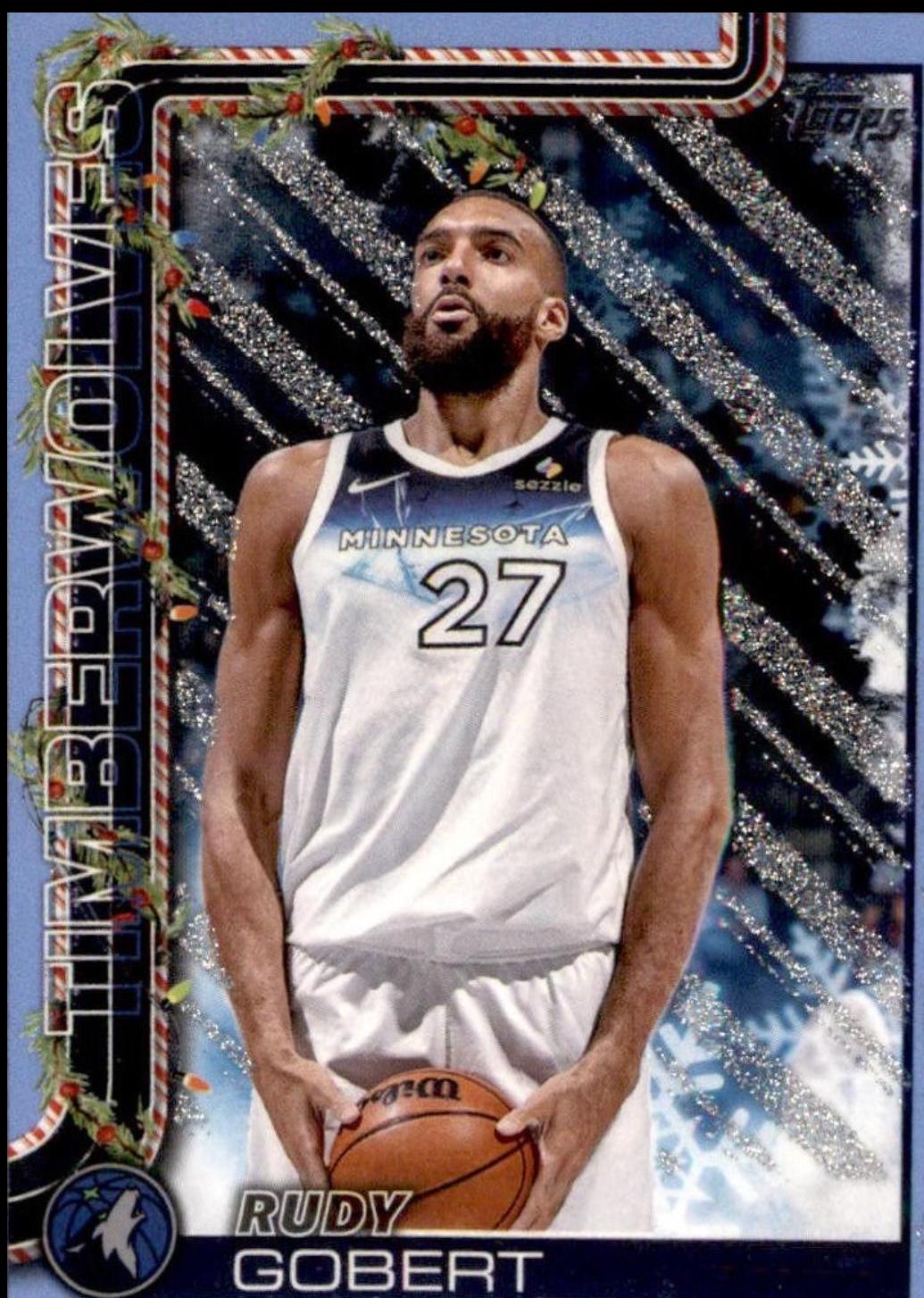 Rudy Gobert [Light Blue White Glitter] #H87
