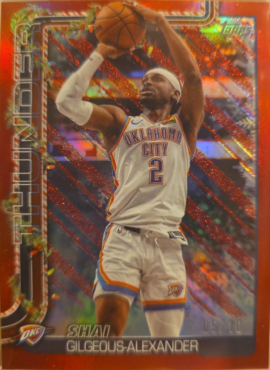 Shai Gilgeous-Alexander [Red Metallic Glitter] #H90