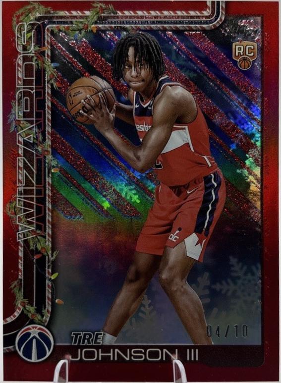 Tre Johnson III [Red Metallic Glitter] #H166