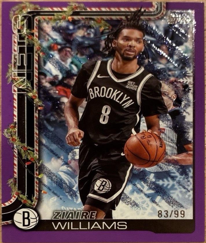 Ziaire Williams [Purple Metallic Glitter] #H8
