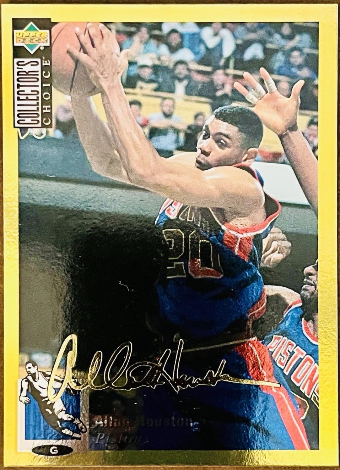 Allan Houston [Gold Signature] #162