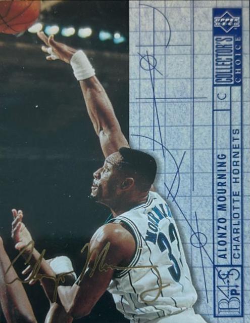 Alonzo Mourning [Gold Signature] #374