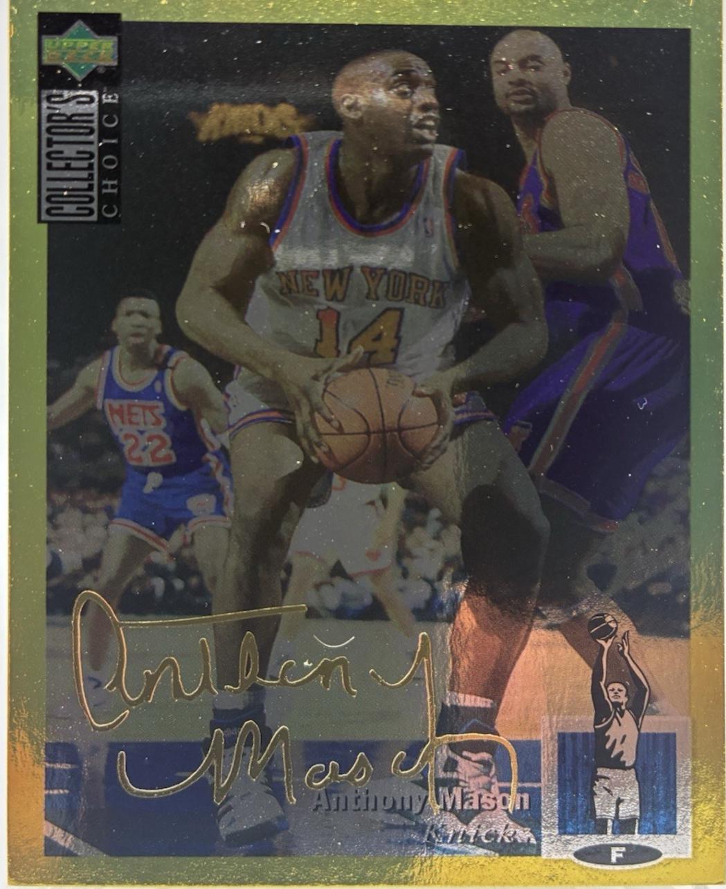 Anthony Mason [Gold Signature] #314