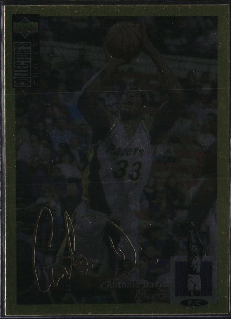 Antonio Davis [Gold Signature] #233