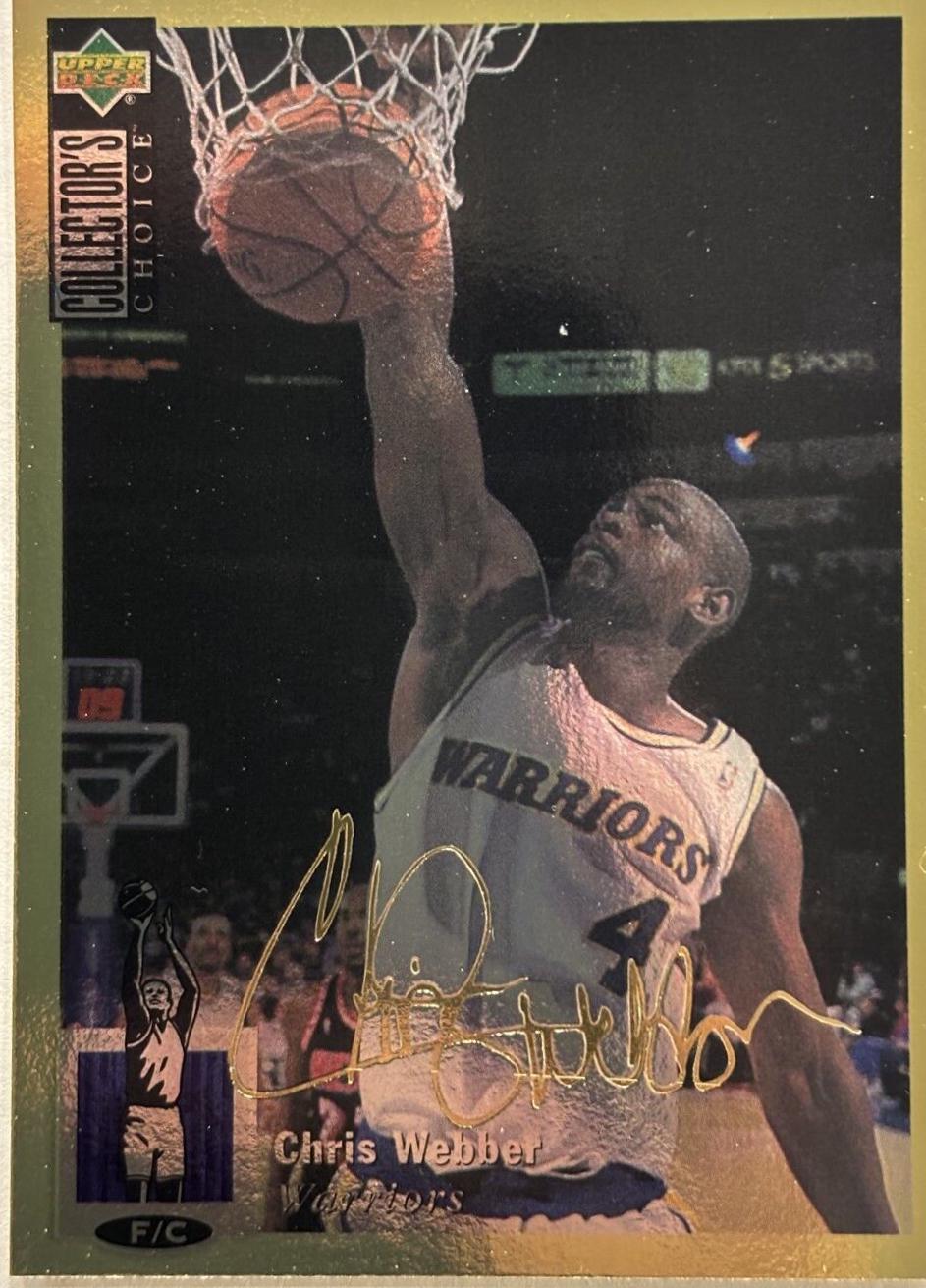 Chris Webber [Gold Signature] #4