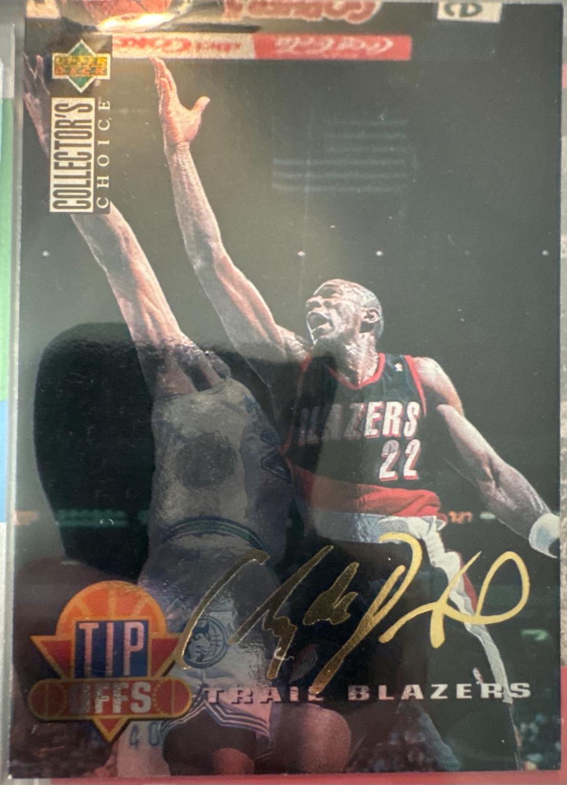 Clyde Drexler [Gold Signature] #187