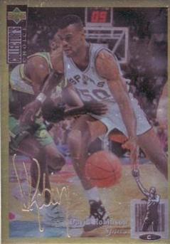 David Robinson [Gold Signature] #50