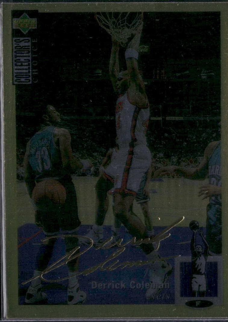 Derrick Coleman [Gold Signature] #44