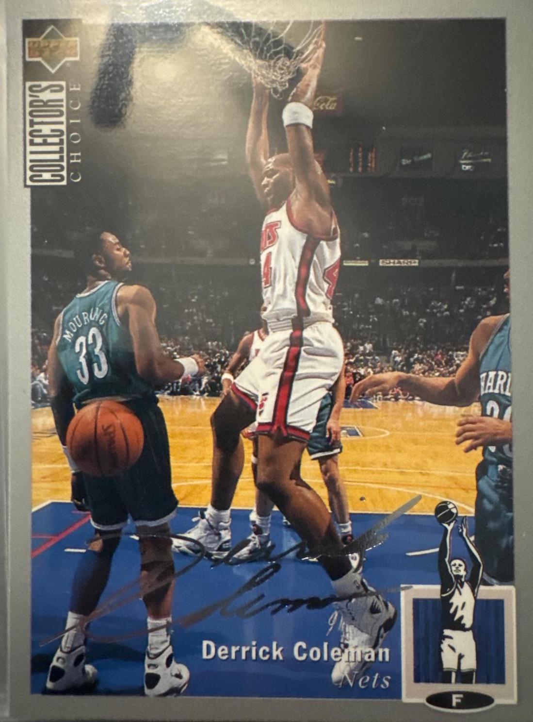 Derrick Coleman [Silver Signature] #44