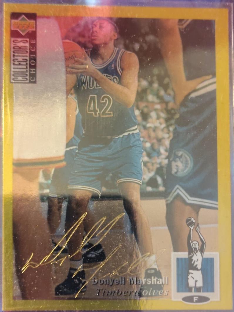 Donyell Marshall [Gold Signature] #313