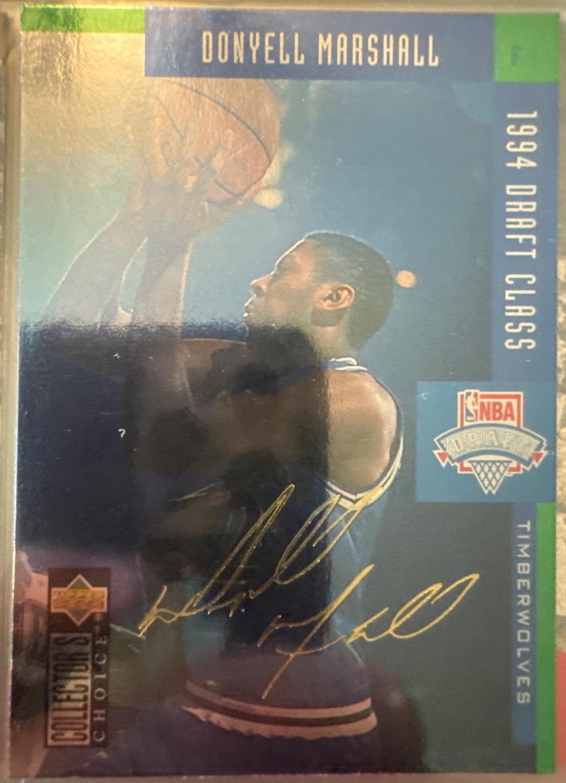 Donyell Marshall [Gold Signature] #410