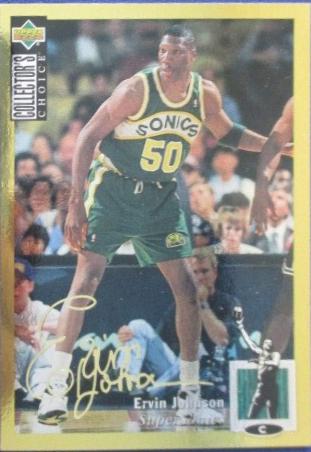 Ervin Johnson [Gold Signature] #94