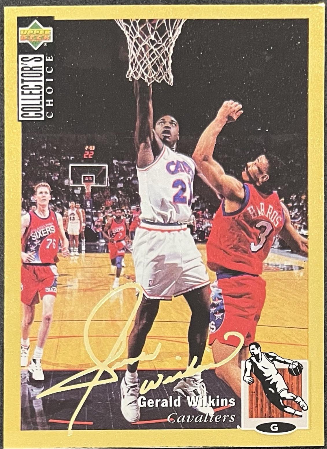 Gerald Wilkins [Gold Signature] #21