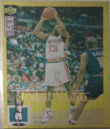 Grant Hill [Gold Signature] #219