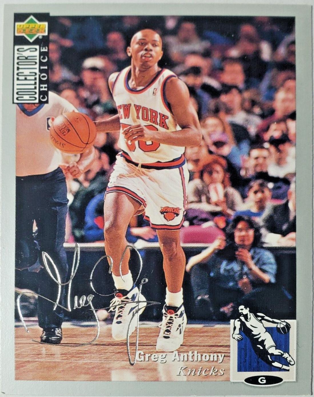 Greg Anthony [Silver Signature] #91