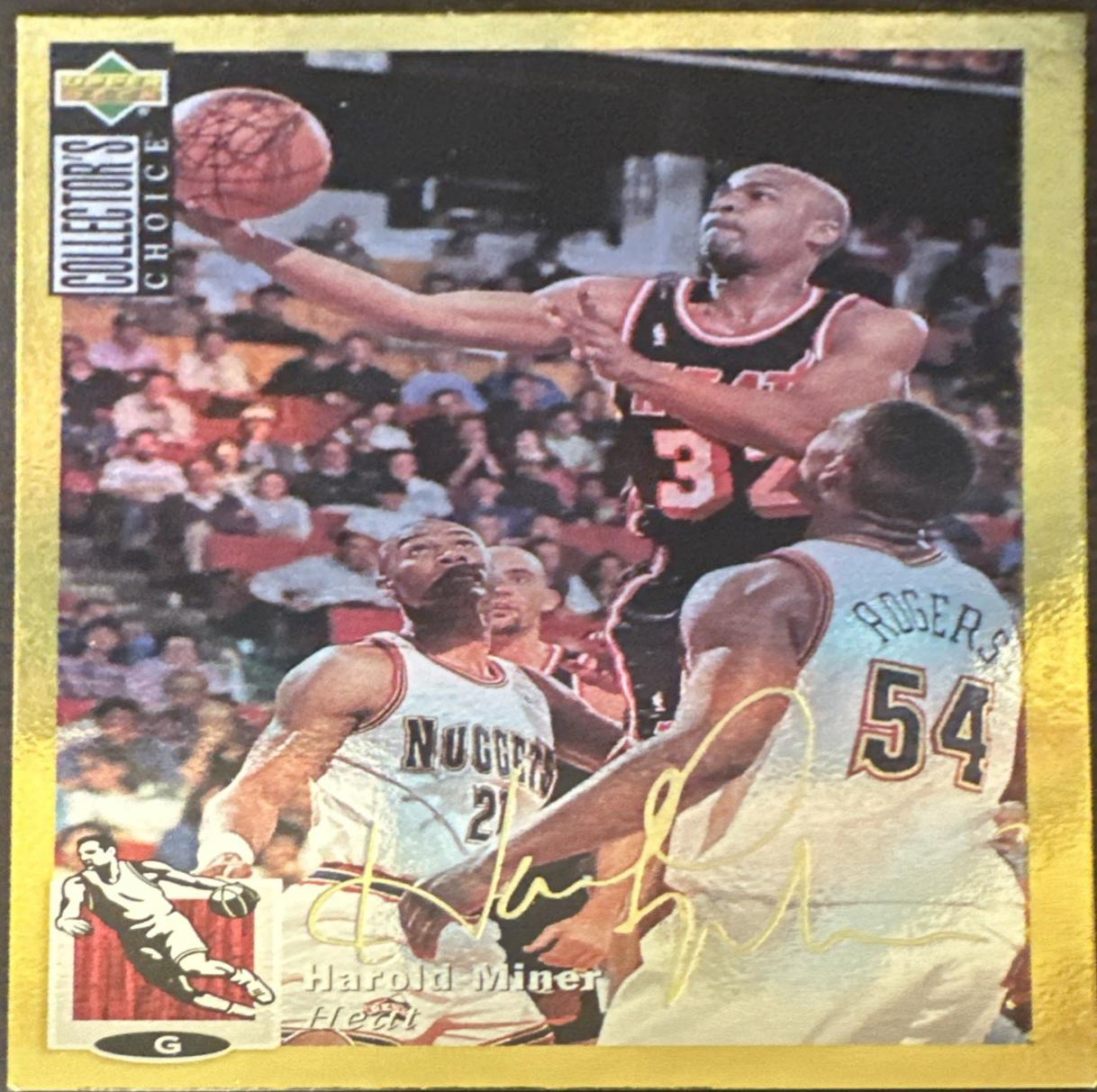 Harold Miner [Gold Signature] #88