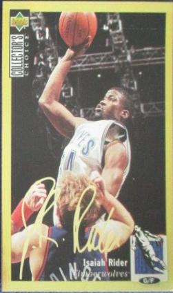 Isaiah Rider [Gold Signature] #134