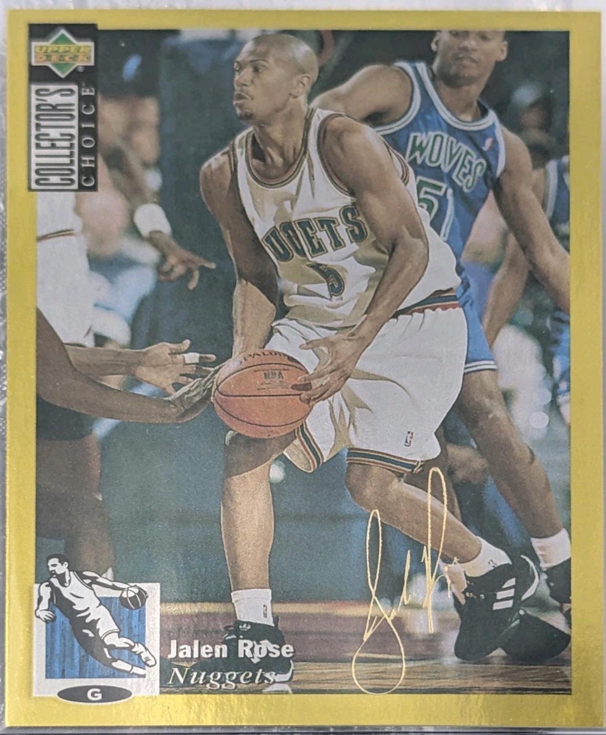 Jalen Rose [Gold Signature] #238