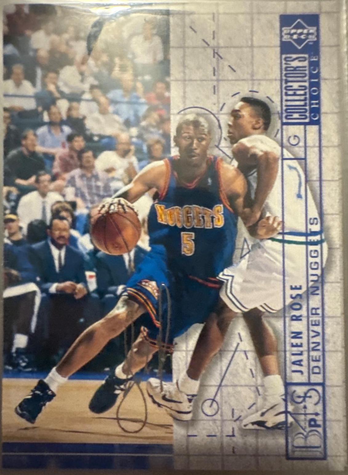 Jalen Rose [Silver Signature] #378