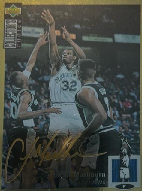 Jamal Mashburn [Gold Signature] #157