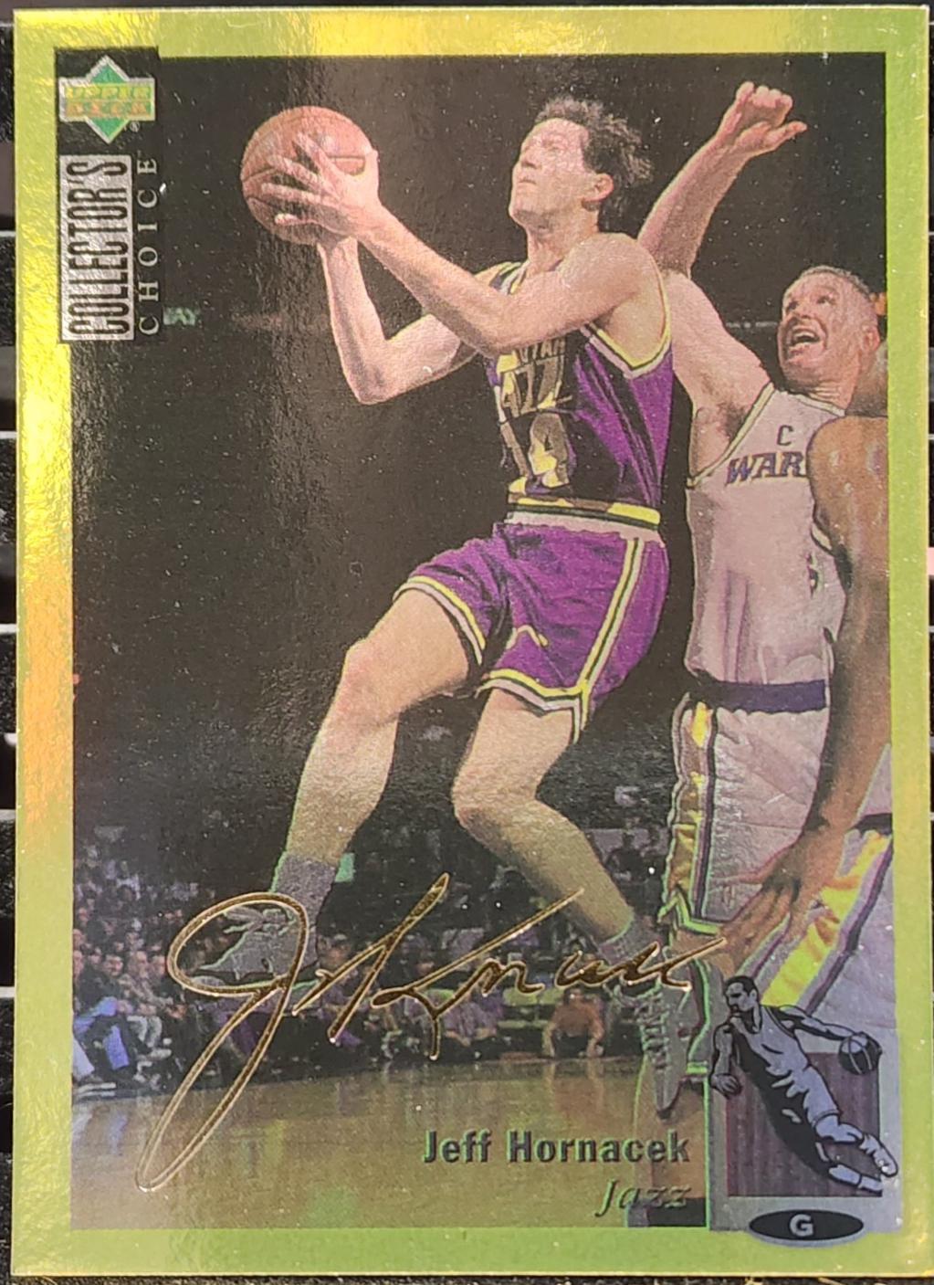 Jeff Hornacek [Gold Signature] #14