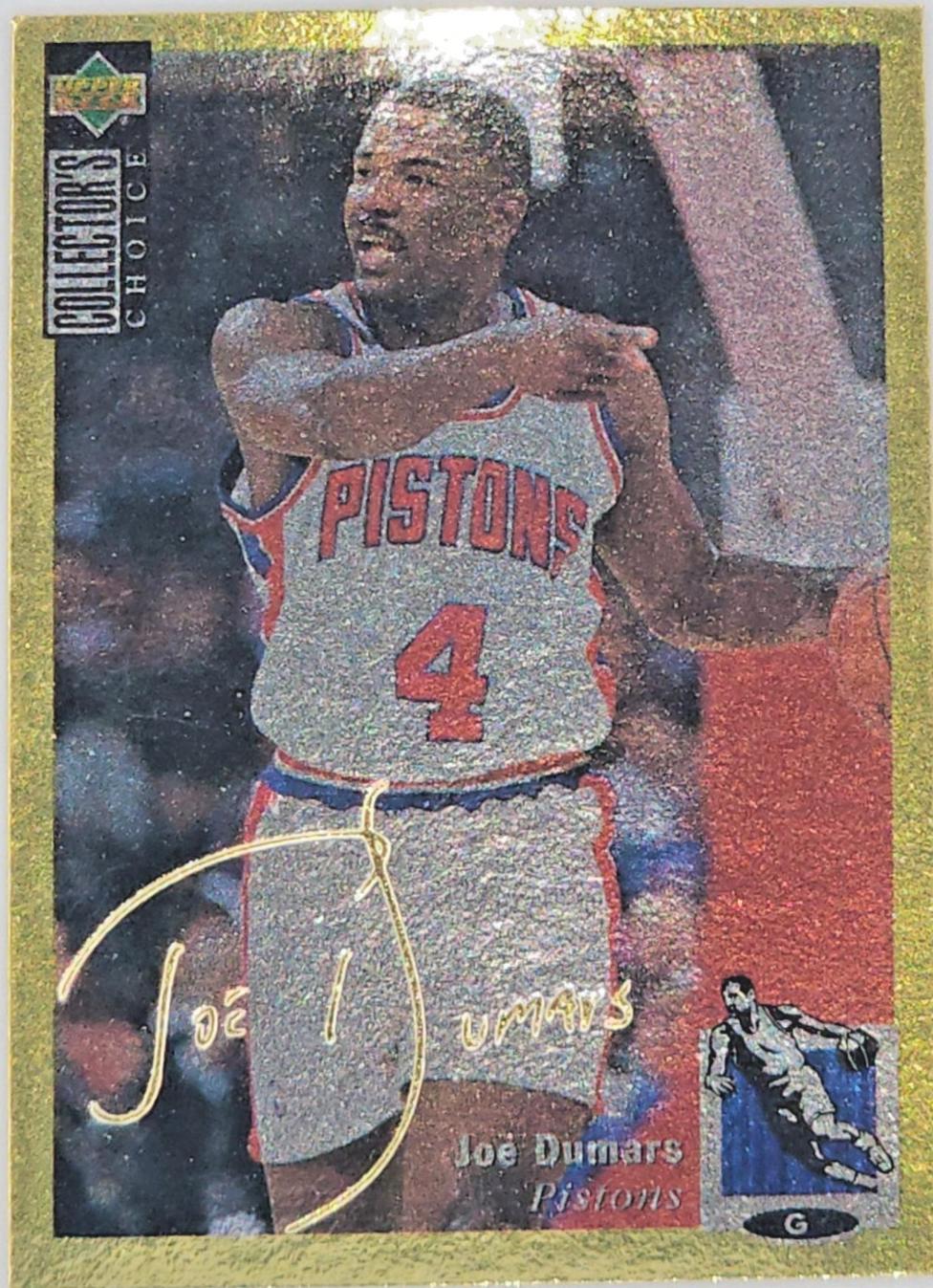 Joe Dumars [Gold Signature] #104