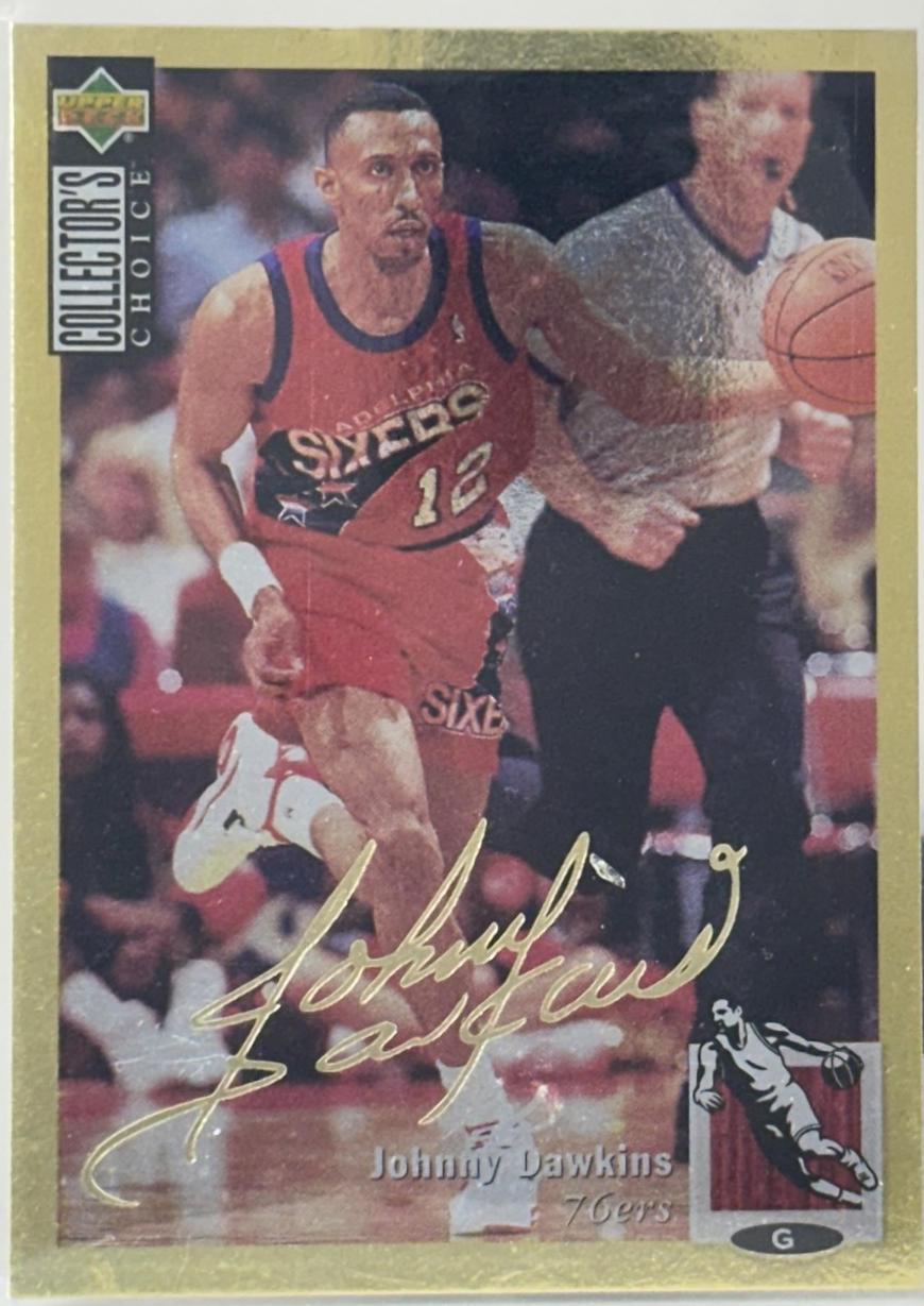 Johnny Dawkins [Gold Signature] #12