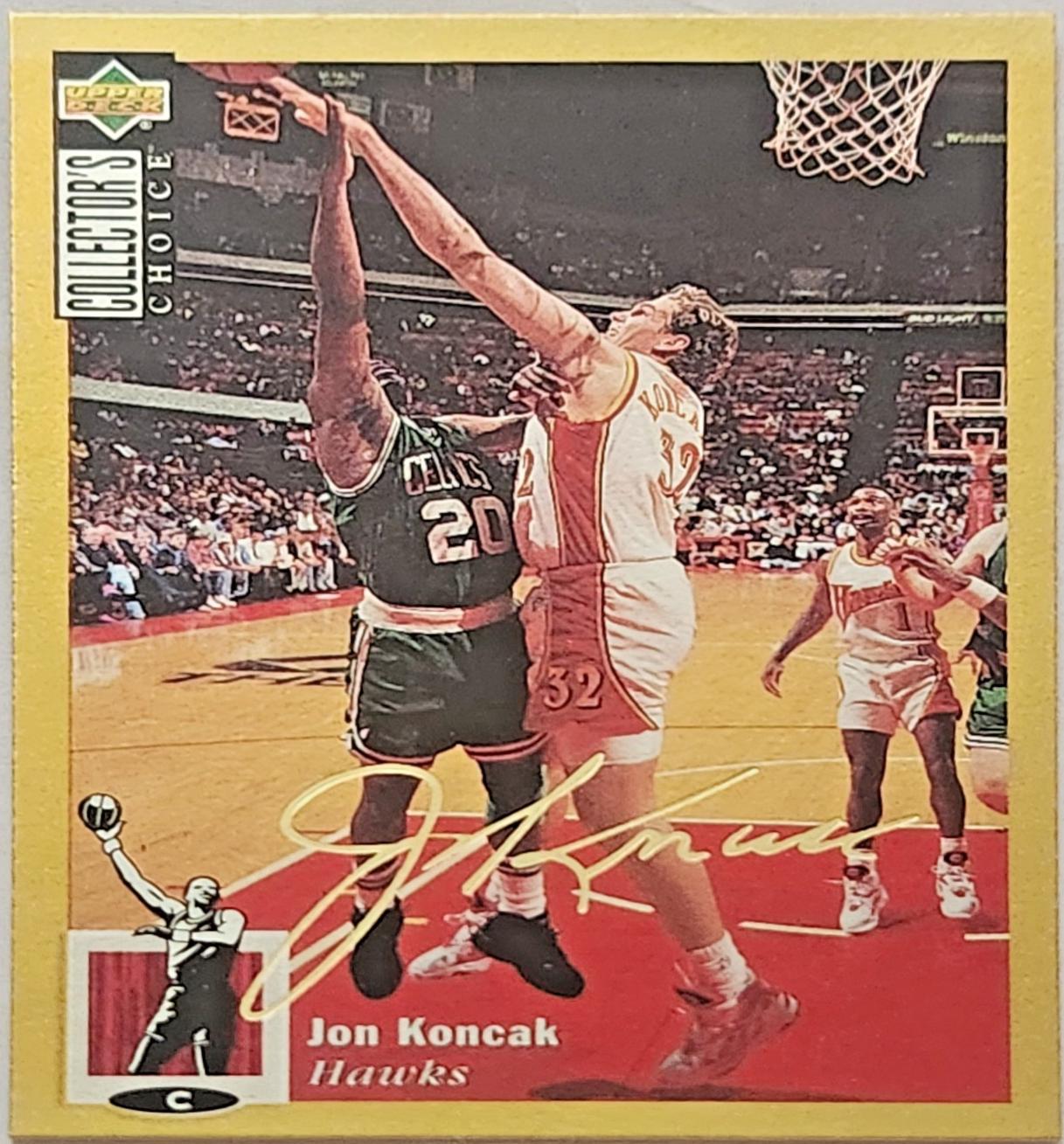 Jon Koncak [Gold Signature] #108