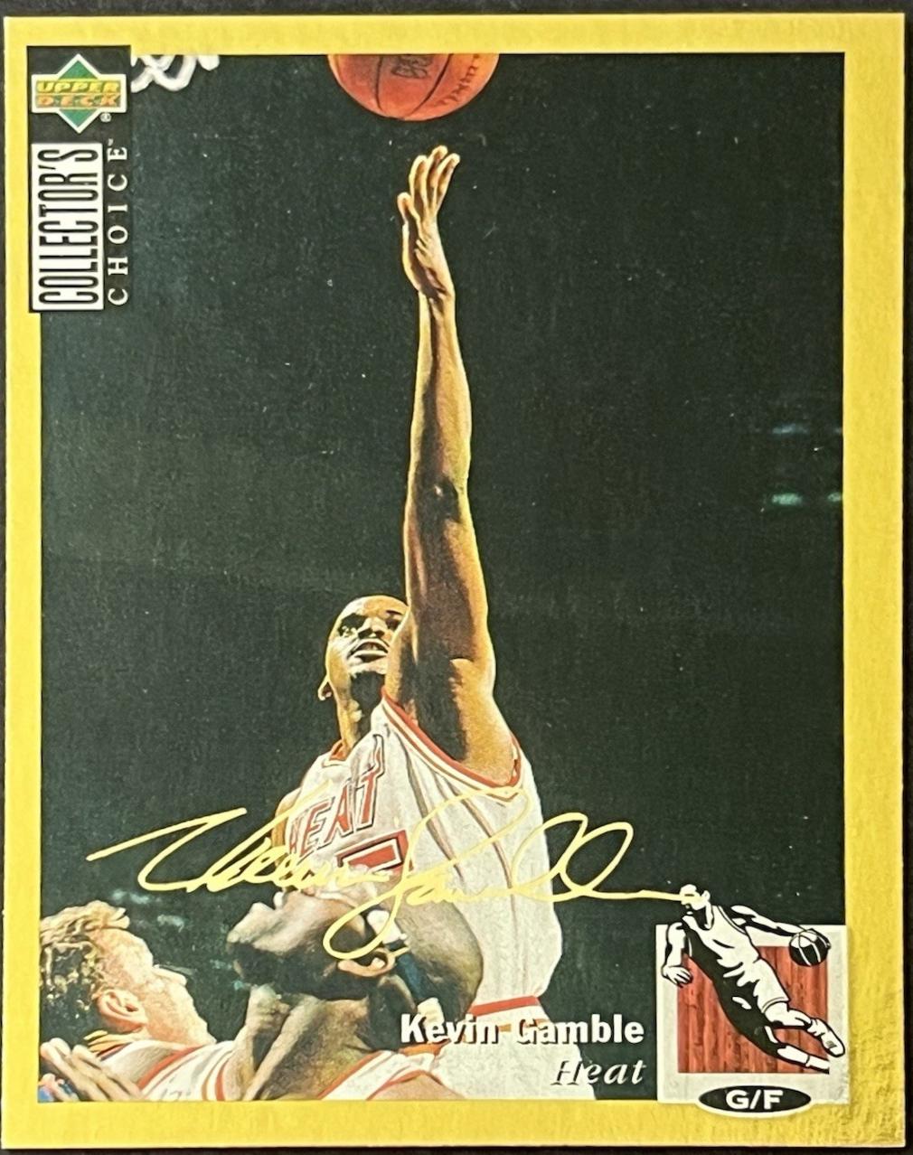 Kevin Gamble [Gold Signature] #330