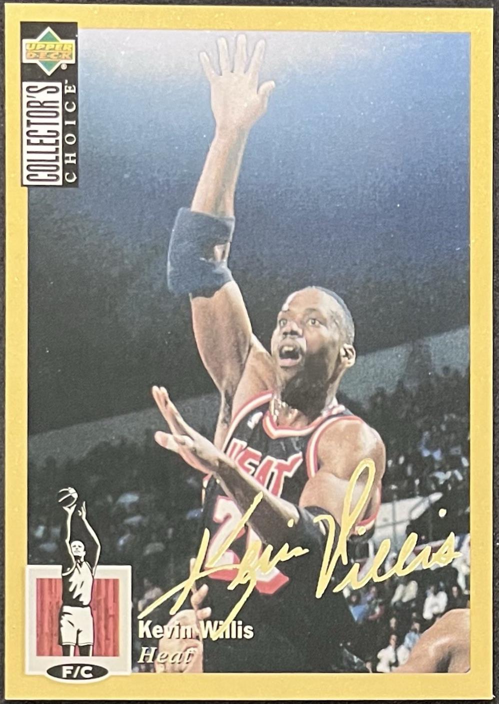 Kevin Willis [Gold Signature] #264