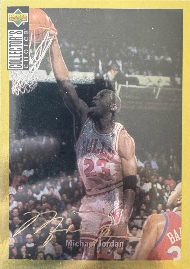 Michael Jordan [Gold Signature] #240