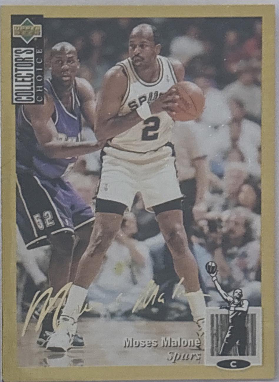 Moses Malone [Gold Signature] #281
