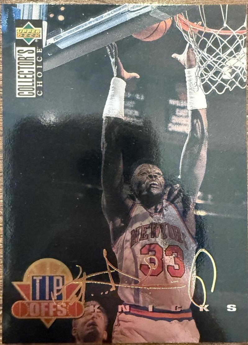 Patrick Ewing [Gold Signature] #183