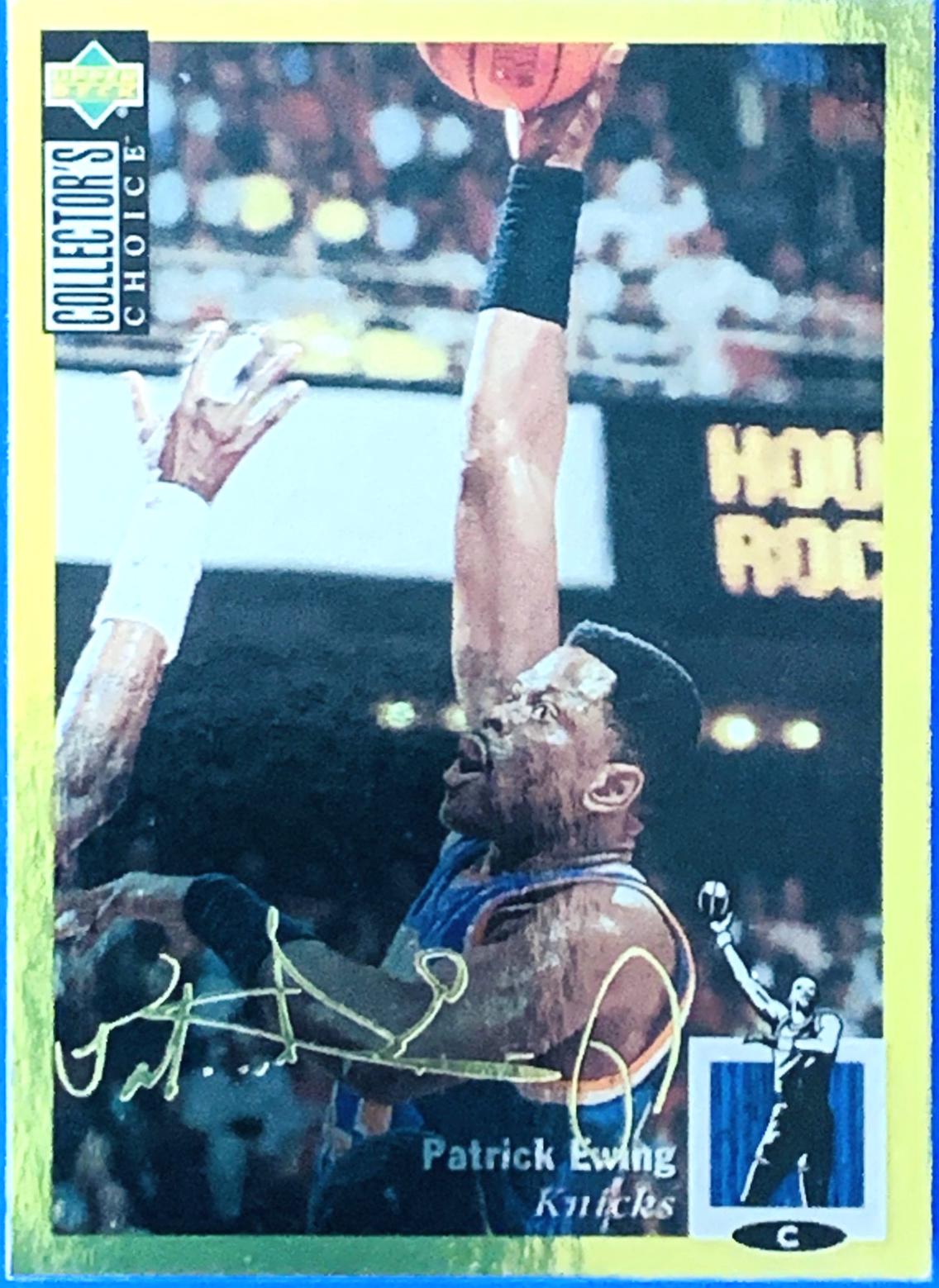 Patrick Ewing [Gold Signature] #333