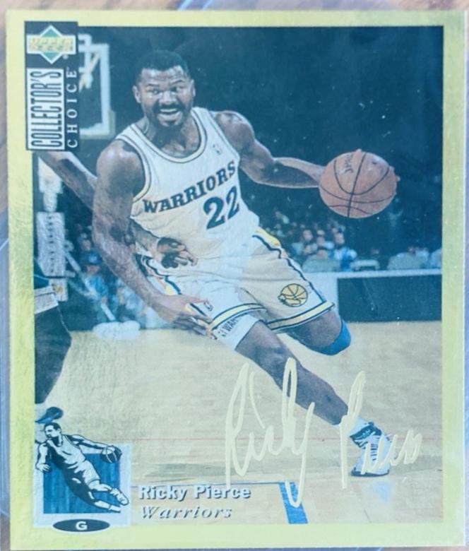 Ricky Pierce [Gold Signature] #236