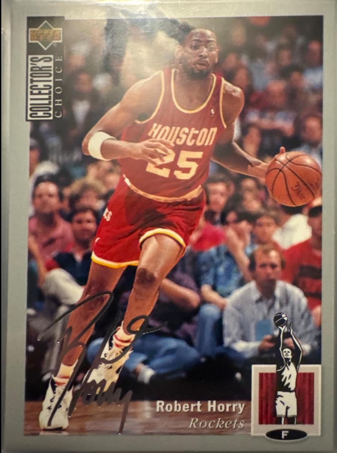 Robert Horry [Silver Signature] #125